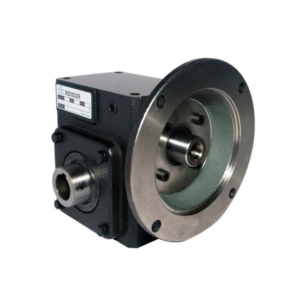 Worldwide Electric Worldwide Cast Iron Right Angle Worm Gear Reducer 40:1 Ratio 56C Frame HdRF175-40/1-H-56C - main
